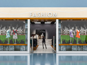 Shop window Modelo 3D