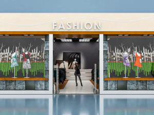 Shop window 3D Model