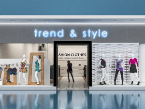 Shop window Modelo 3D
