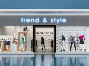 Shop window 3D Model