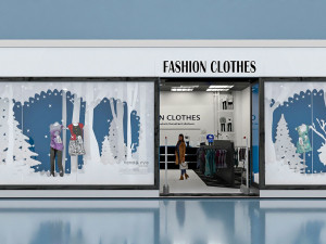 Shop window 3D 模型