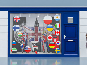 Shop window 3D 模型