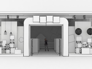 Shop window 3D 模型