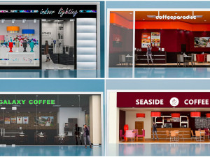 Shop window 3D-Modell