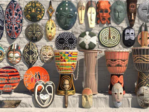 African masks 3D Model