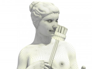 Archer sculpture 3Dモデル
