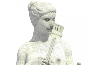 Archer sculpture 3D Model