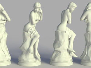 Statue of a woman 3Dモデル