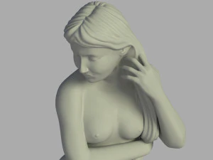 Statue of a woman 3D Model