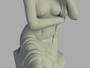 Statue of a woman 3D Model