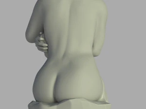 Statue of a woman 3D Model