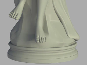 Statue of a woman 3D Model