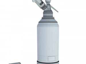 Siphons for carbonation of water As in childhood 3D Model