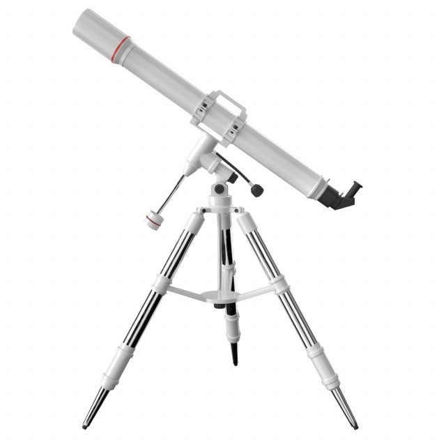 Telescope 3D Model .c4d .max .obj .3ds .fbx .stl .blend 
