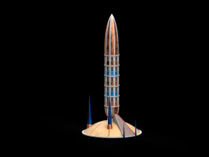 heroes 3 tower magic guild forgamelp 3D Model