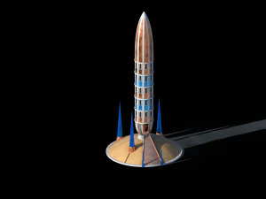 heroes 3 tower magic guild forgamelp 3D Model