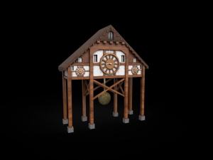 heroes 3 tower upgrade workshop forgamelp 3D Model