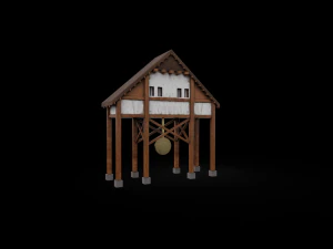 heroes 3 tower upgrade workshop forgamelp 3D Model