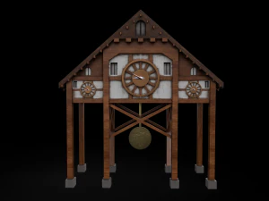 heroes 3 tower upgrade workshop forgamelp 3D Model