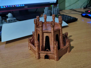 Helden 3 Dungeon Castle 3D-Druck 3D Druckmodell