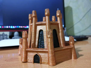 Heroes 3 dungeon castle 3d print 3D Print Model