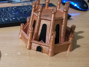 Heroes 3 dungeon castle 3d print Modèles 3D en vedette