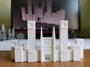 Helden 3 Festungsburg 3D-Druck 3D Druckmodell