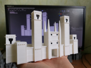 Heroes 3 stronghold castle 3d print 3D Print Model