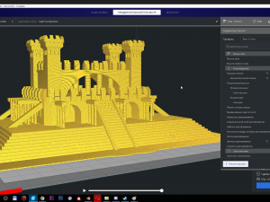 Heroes 3 inferno capitol 3d print 3D-printmodel