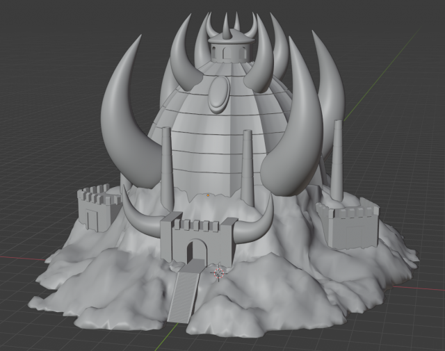 Heroes 3 inferno forsaken palace 3d print 3D Print Model .c4d .max .obj .3ds .fbx .stl .blend 