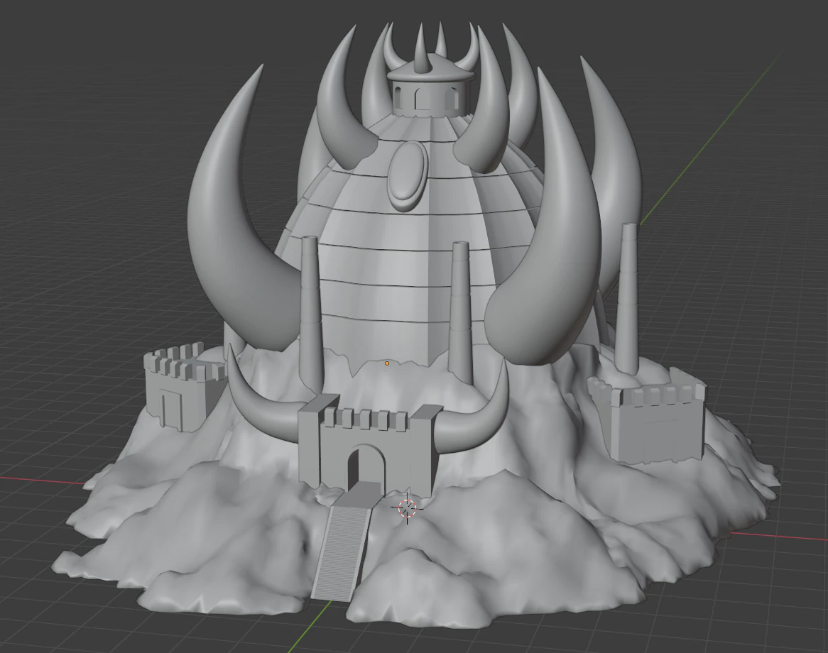 Heroes 3 inferno forsaken palace 3d print 3D Print Model .c4d .max .obj .3ds .fbx .stl .blend