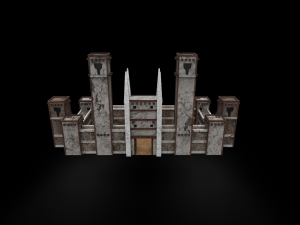 heroes 3 rampart magic guild forgamelphp 3D Model