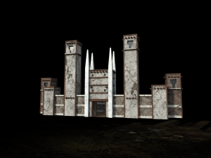 heroes 3 stronghold castle forgamelp Model 3D