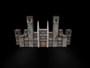 Heroes 3 Twierdza Zamek forgamelp Model 3D
