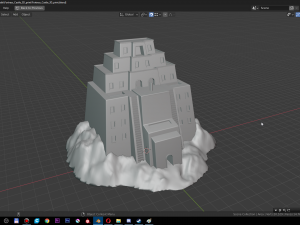 heroes 3 fortress castle for3dprint 3D Принт Модель