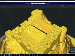 Heroes 3 castle griffin tower for3dprint 3D Print Model