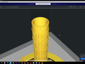 Heroes 3 tower magic guild for3dprint 3D Print Model