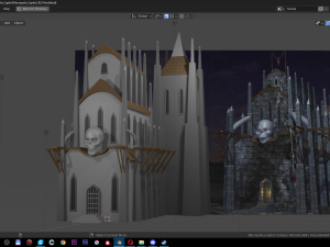 Heroes 3 necropolis capitol 3d print 3D Print Model
