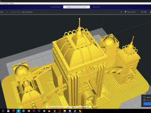 Heroes 3 factory castle 3d print 3Dプリントモデル