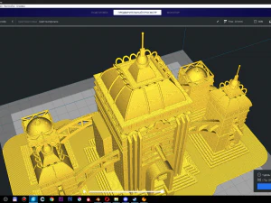 Heroes 3 factory castle 3d print 3D Print Model