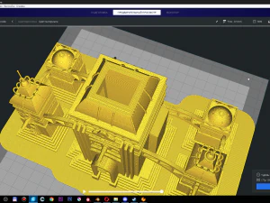 Heroes 3 factory castle 3d print 3D Print Model