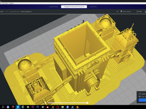 Heroes 3 factory castle 3d print 3Dプリントモデル