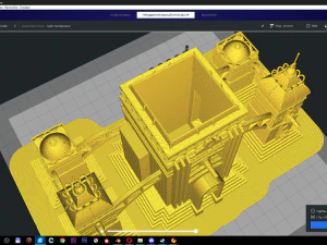 Heroes 3 factory castle 3d print 3D Print Model