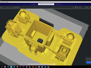 Heroes 3 factory castle 3d print 3D Print Model