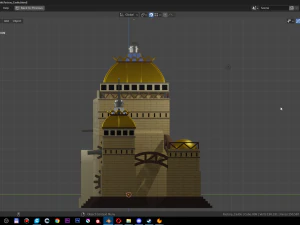 Heroes 3 factory castle 3d print 3D Print Model