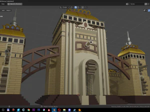 Heroes 3 factory castle 3d print 3D Print Model