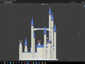 Heroes 3 tower castle 3d print Modello di stampa 3D
