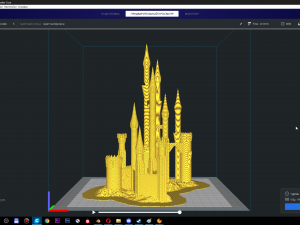 Heroes 3 tower castle 3d print Modello di stampa 3D