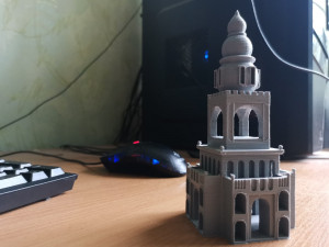 Heroes 3 tower altar of dreams 3d print Modelo de Impressão 3D