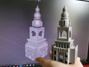 Heroes 3 tower altar of dreams 3d print Modelo de Impressão 3D